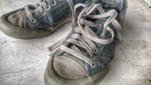 Chaussures de tennis anciennes