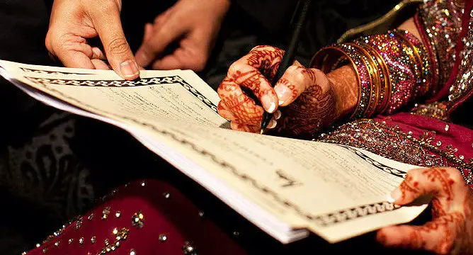5 erreurs dans une cérémonie de mariage musulman / Nikah