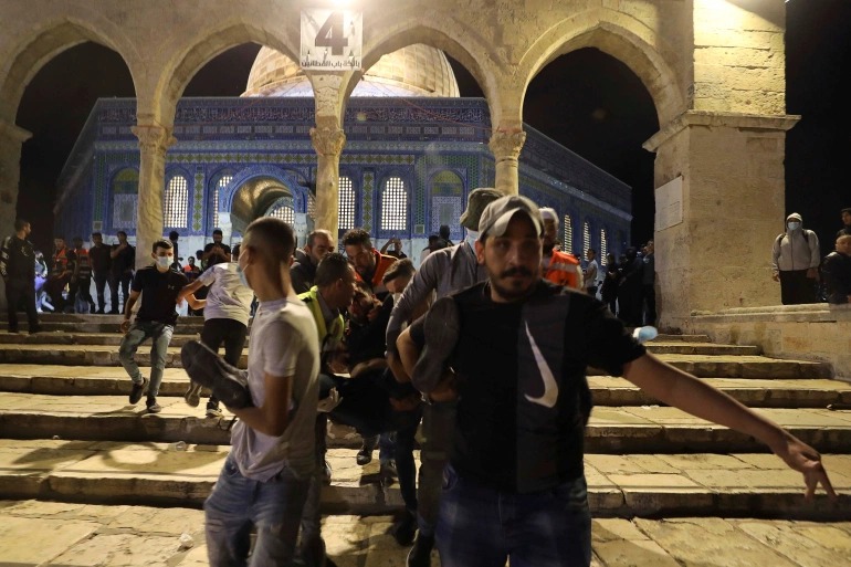 Clash à la mosquée Al Aqsa