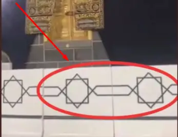 Pourquoi l’étoile de David est-elle placée autour de la Kaaba dans l’islam ?