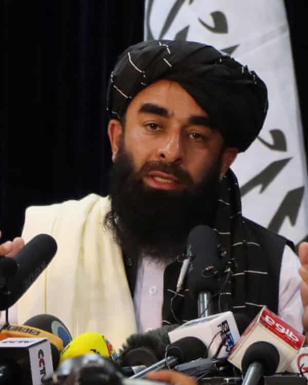 Le porte-parole des talibans, Zabiullah Mujahid, a donné une conférence de presse à Kaboul la semaine dernière.