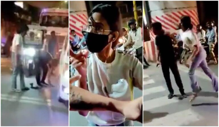 Une femme de Lucknow bat publiquement le chauffeur de taxi musulman Shahdat Ali, la police dépose le FIR