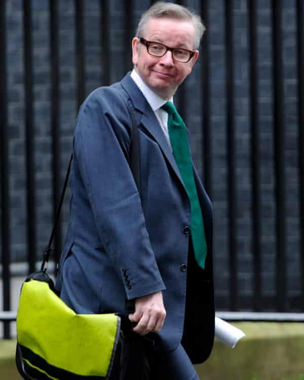 Michael Gove en 2014, alors qu'il était secrétaire à l'éducation.