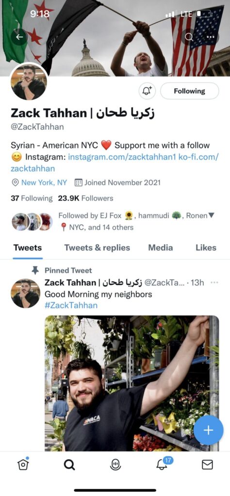 La police remercie l'homme musulman Zack Tahhan d'avoir aidé à arrêter le tireur de New York 6 zack tahan