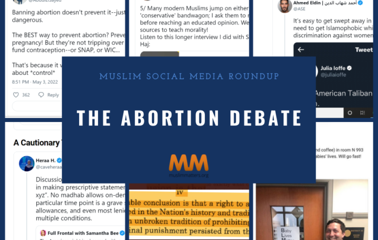 Le débat sur l&rsquo;avortement : un tour d&rsquo;horizon des médias sociaux musulmans