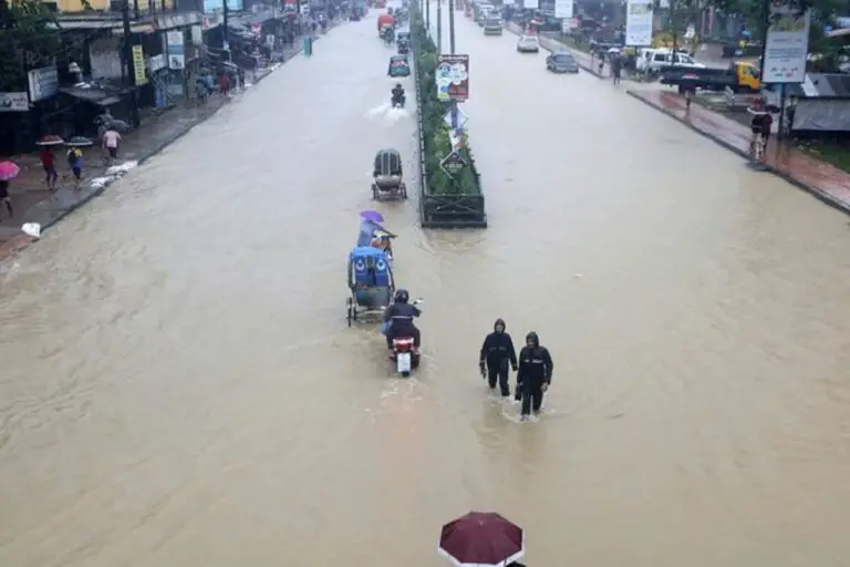 4 millions de victimes des inondations au Bangladesh, plus de 25 morts