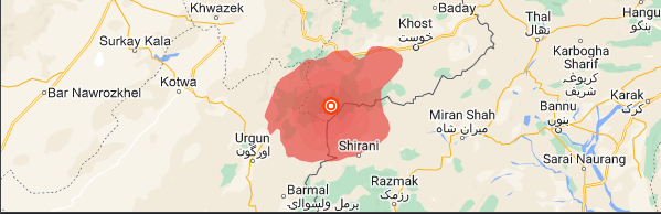 Plus de 1000 personnes sont mortes dans le tremblement de terre en Afghanistan 6 Origine du tremblement de terre en Afghanistan