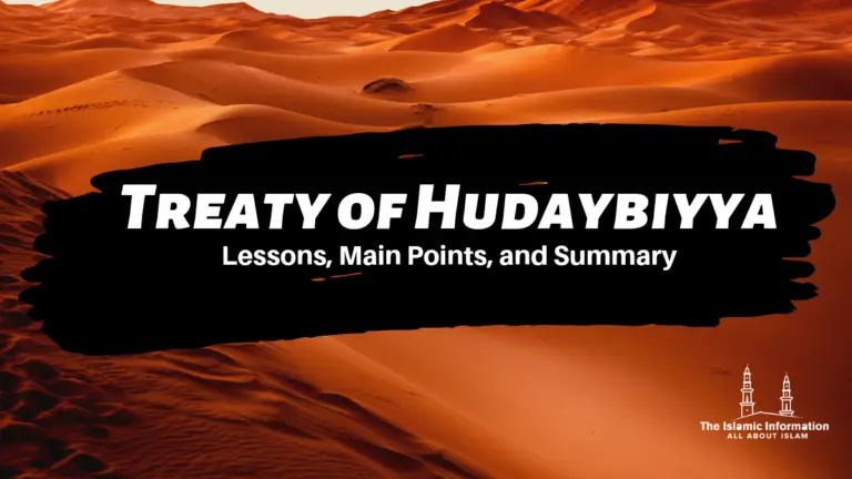 Traité de Hudaybiyyah – Leçons, points principaux et résumé