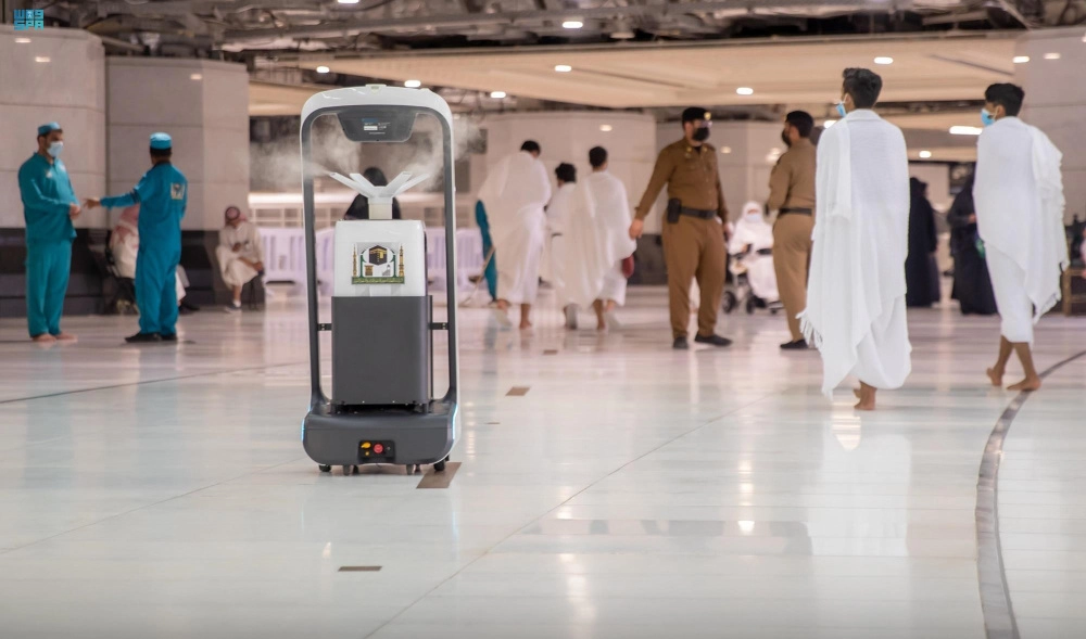 robots intelligents hajj 2022
