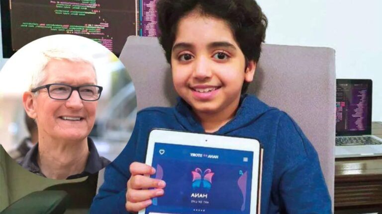 Le PDG d&rsquo;Apple, Tim Cook, loue une fille musulmane pour avoir développé une application à l&rsquo;âge de 8 ans