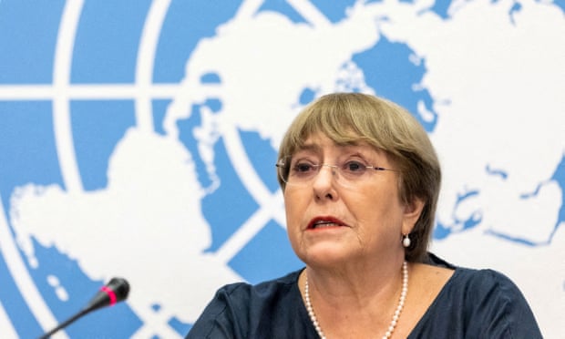 La chef sortante des droits de l'homme de l'ONU, Michelle Bachelet.