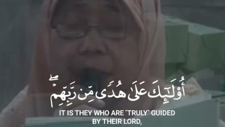 Ustadha Taslimah, érudite indonésienne, décède pendant la récitation du Coran