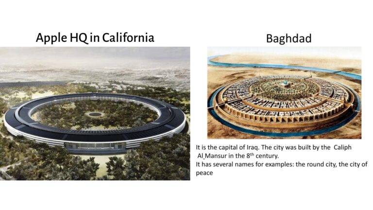 Le bâtiment du siège social d&rsquo;Apple est une copie de Bagdad à l&rsquo;époque abbasside