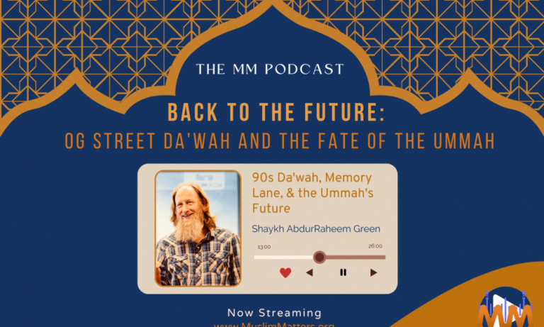 Podcast : Retour vers le futur avec Sh AbdurRaheem Green