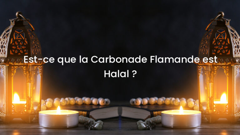 Est-ce que la Carbonade Flamande est Halal ?