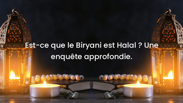 Est-ce que le Biryani est Halal ? Une enquête approfondie.