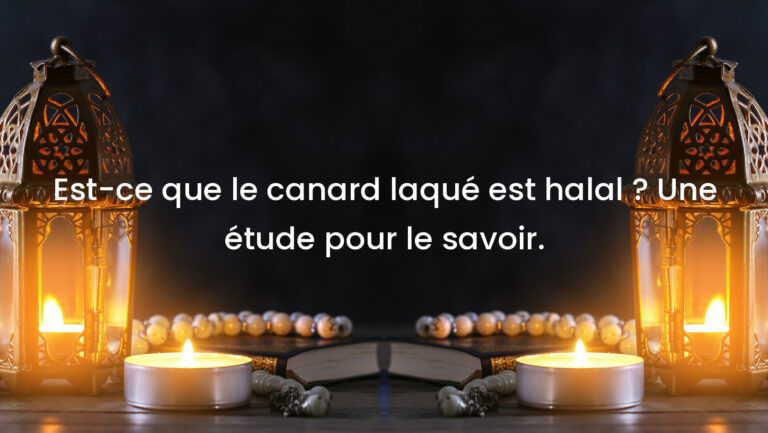 Est-ce que le canard laqué est halal ? Une étude pour le savoir.