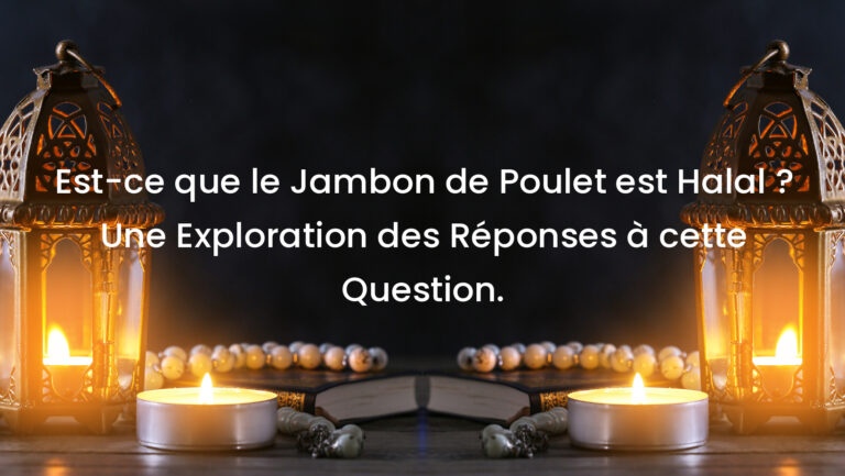 Est-ce que le Jambon de Poulet est Halal ? Une Exploration des Réponses à cette Question.