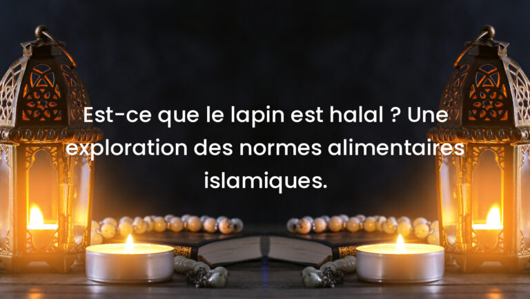 Est-ce que le lapin est halal ? Une exploration des normes alimentaires islamiques.