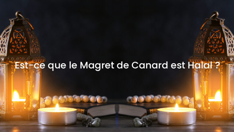 Est-ce que le Magret de Canard est Halal ?