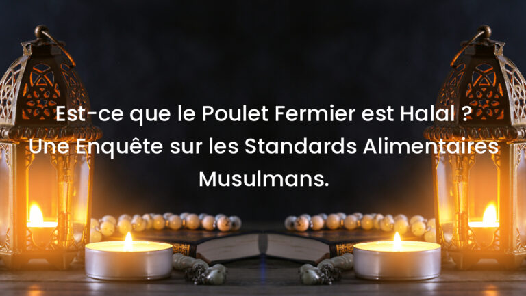 Est-ce que le Poulet Fermier est Halal ? Une Enquête sur les Standards Alimentaires Musulmans.