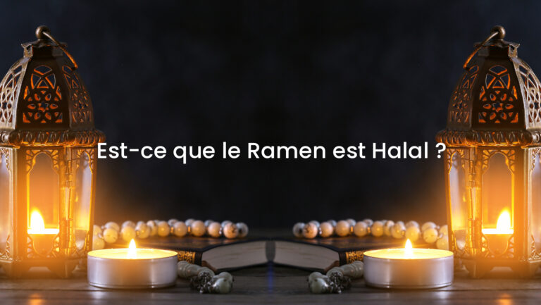 Est-ce que le Ramen est Halal ?