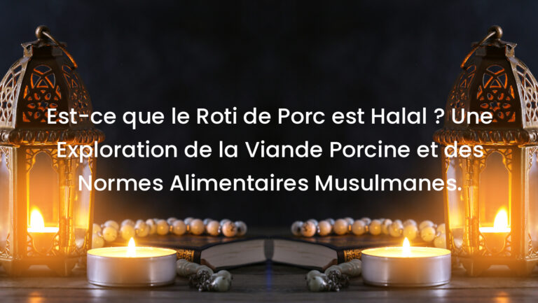 Est-ce que le Roti de Porc est Halal ? Une Exploration de la Viande Porcine et des Normes Alimentaires Musulmanes.