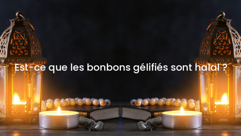 Est-ce que les bonbons gélifiés sont halal ?