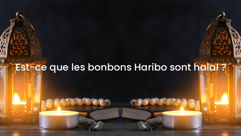 Est-ce que les bonbons Haribo sont halal ?