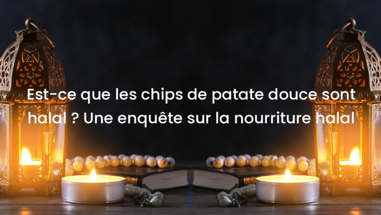 Est-ce que les chips de patate douce sont halal ? Une enquête sur la nourriture halal