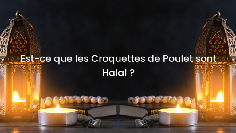 Est-ce que les Croquettes de Poulet sont Halal ?