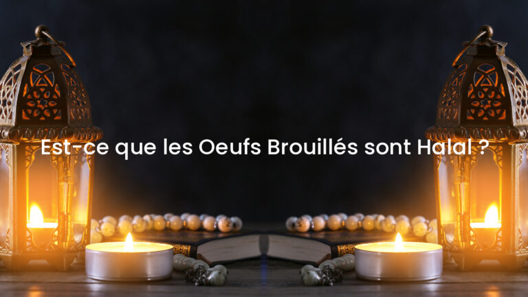 Est-ce que les Oeufs Brouillés sont Halal ?