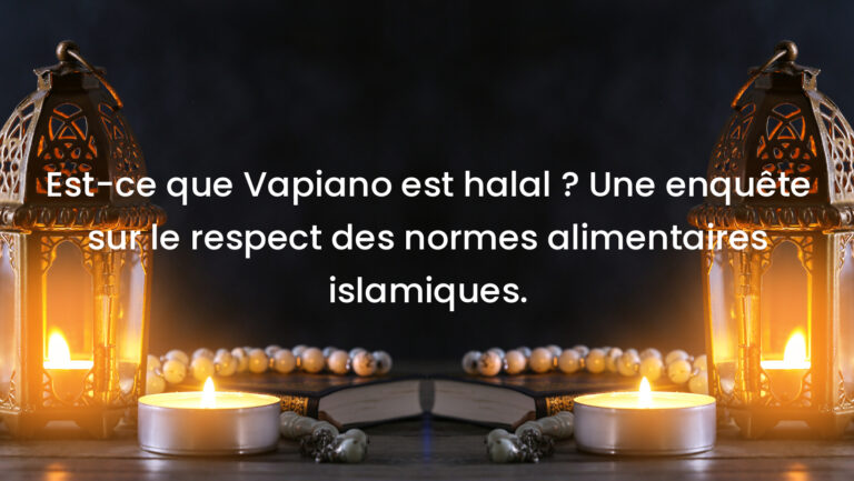 Est-ce que Vapiano est halal ? Une enquête sur le respect des normes alimentaires islamiques.