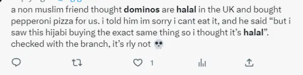Les dominos sont-ils halal ? les musulmans peuvent-ils manger de la pizza aux dominos ? Mot-clic islamique les dominos sont-ils halal