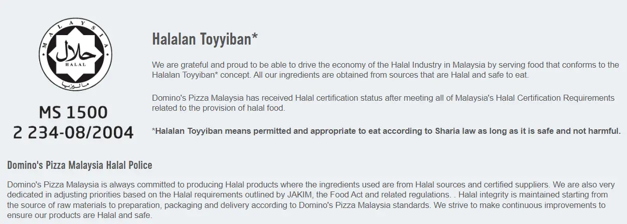 Les dominos sont-ils halal ? les musulmans peuvent-ils manger de la pizza aux dominos ? Mot-clic islamique les dominos sont-ils halal