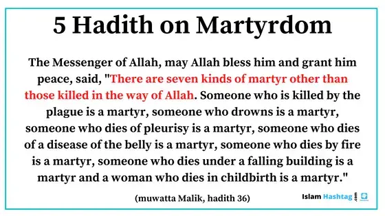 5 hadiths sur le martyre - qui sont les martyrs ?