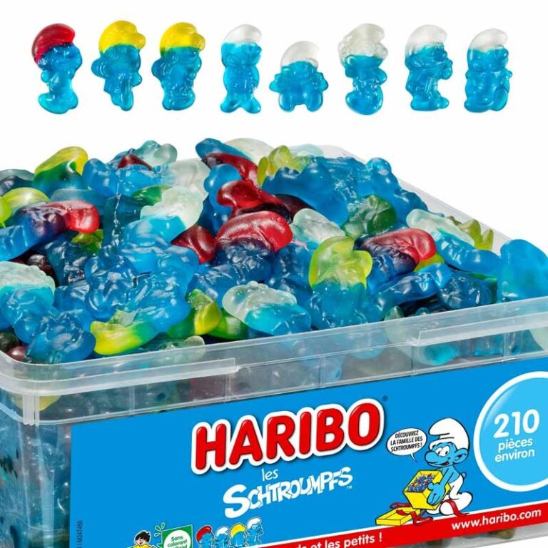 Est-ce que les Haribo Schtroumpf sont halal ?