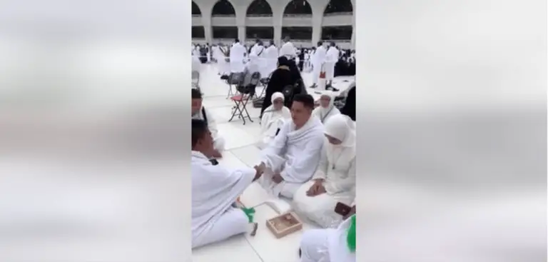 Un couple indonésien s’est marié devant Kaaba