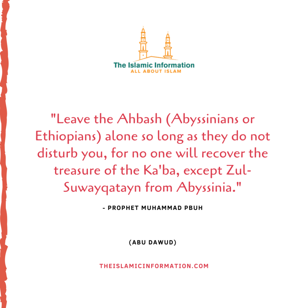 Dhul Suwayqatayn kaaba destruction signe hadiths 1