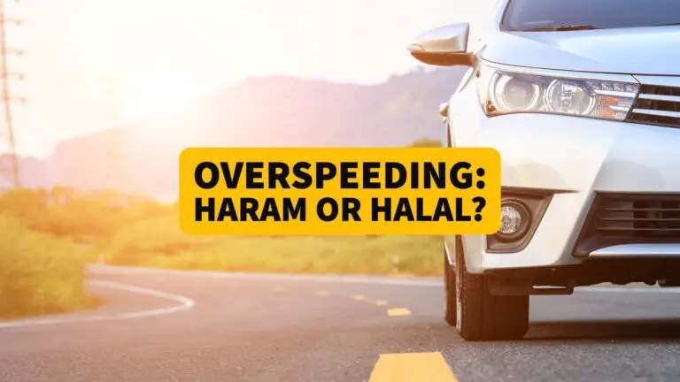 Mort par excès de vitesse : haram ou halal ?