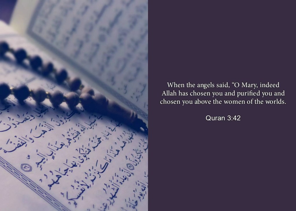 Maryam comme élue Allah