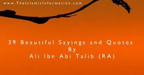 39 belles paroles et citations d’Ali Ibn Abi Talib (RA)
