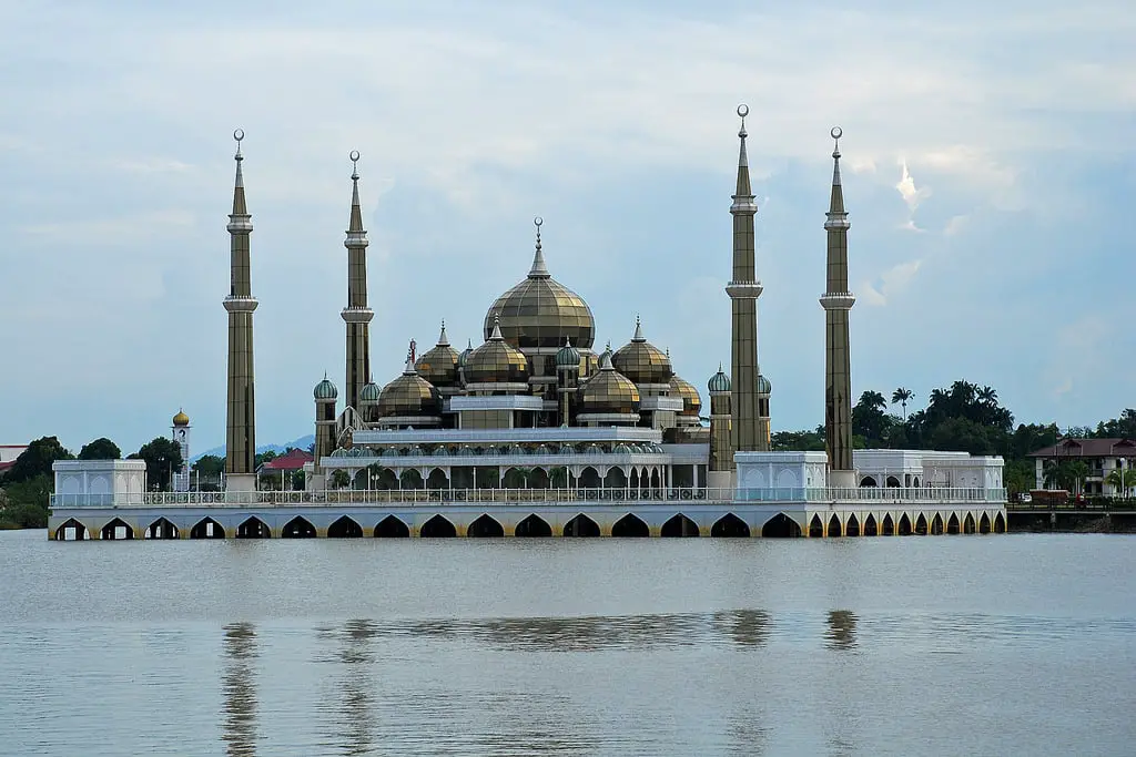 Mosquée de cristal Kuala Terengganu Malaisie