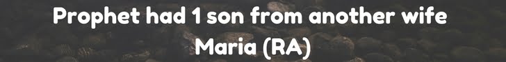 Tous les noms des enfants et des épouses du Prophète Muhammad (PSL) 7 Le Prophète a eu 1 fils d'une autre femme