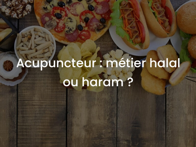 Acupuncteur : métier halal ou haram ?