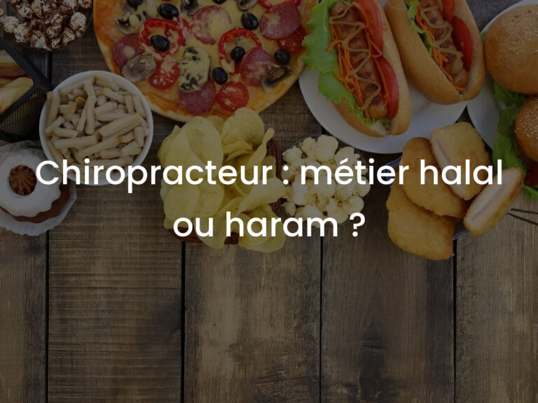 Chiropracteur : métier halal ou haram ?