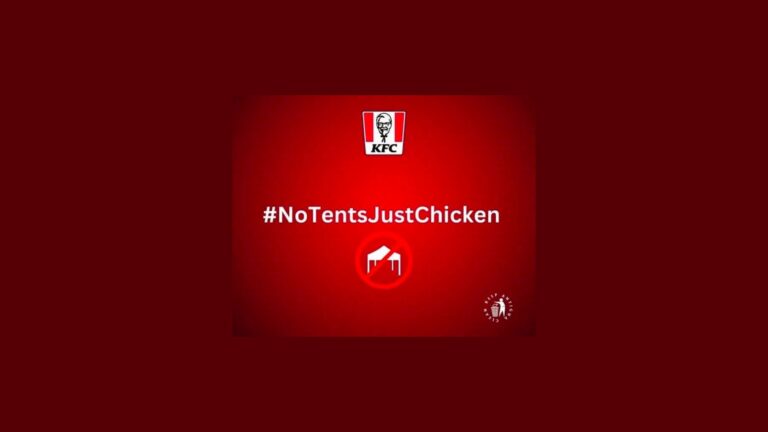 La dernière publicité de KFC se moque de la situation à Rafah
