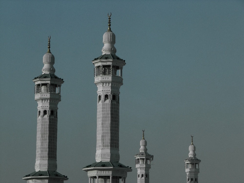 minarets of makkah