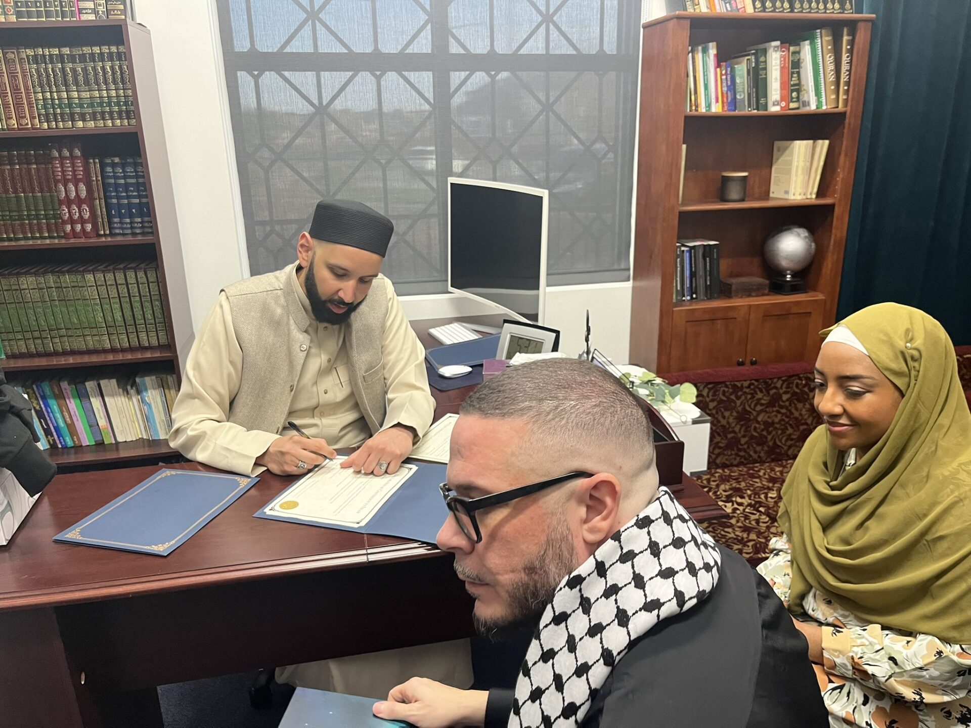 shaun king with wife