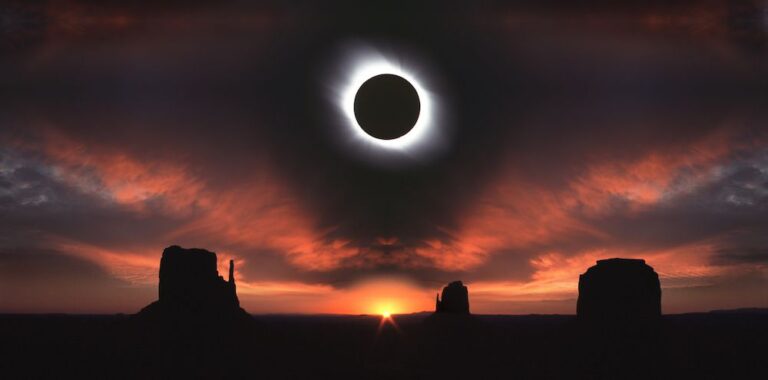Où regarder l'éclipse totale de soleil de lundi